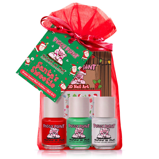 Piggy Paint Nail Polish Set - Santa's Sweetie Gift Set - Nail Lacquer at Beyond Polish