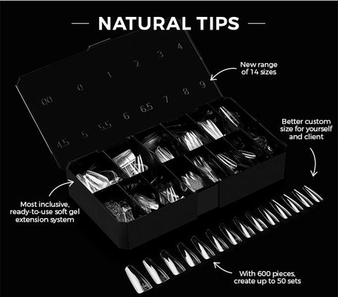 Apres Gel-X Tips 2.0 - Natural Tips