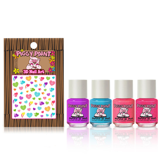 Piggy Paint Nail Polish Set - Birthday Cake Shake Gift Set - Nail Lacquer at Beyond Polish