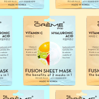 The Creme Shop - Vitamin C & Hyaluronic Acid Fusion Sheet Mask - Face at Beyond Polish