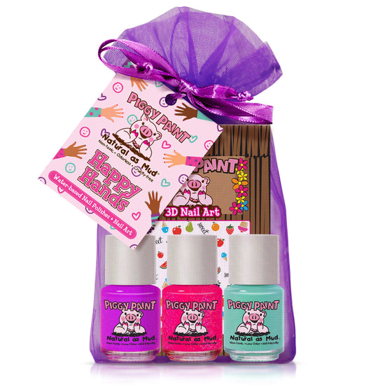 Piggy Paint Nail Polish Set - Happy Hands Gift Set - Nail Lacquer at Beyond Polish