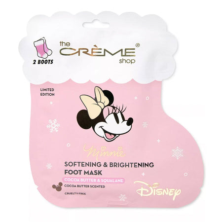The Creme Shop x Disney - Minnie Softening & Brightening Foot Mask - Foot Care at Beyond Polish